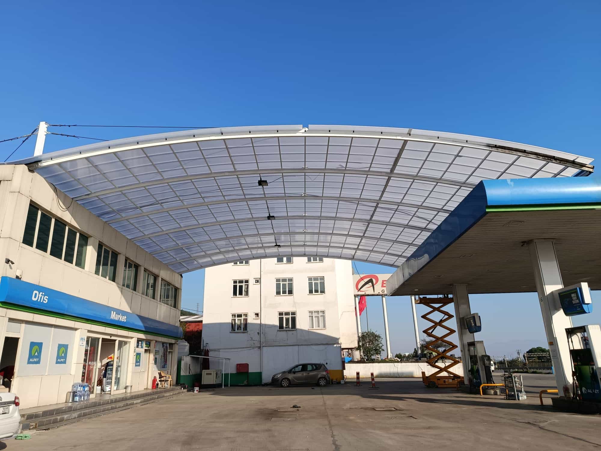 polikarbon çatı kaplama